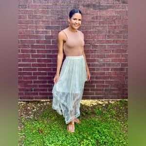 Boho Lace Skirt